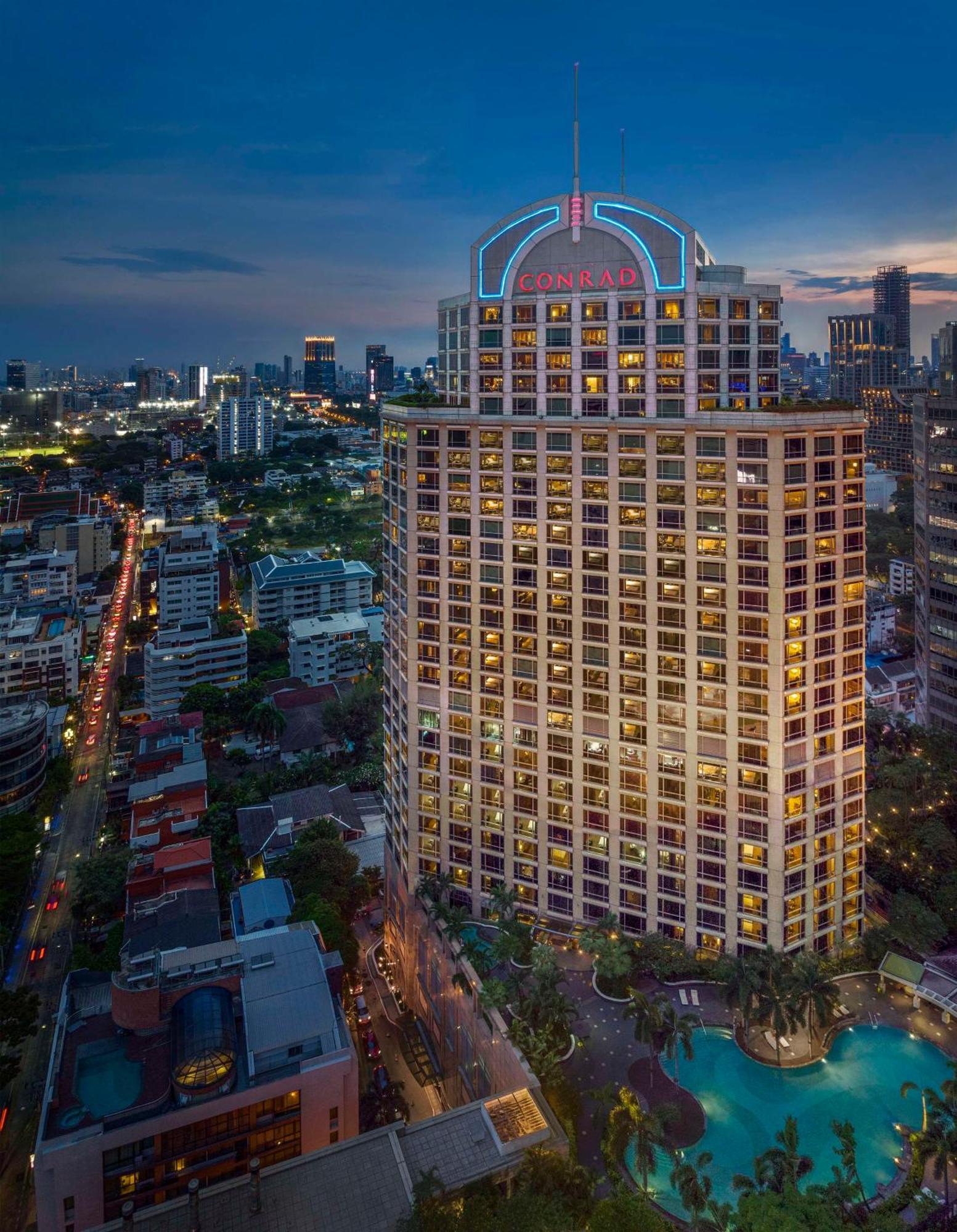 Conrad Bangkok Residences Bagian luar foto